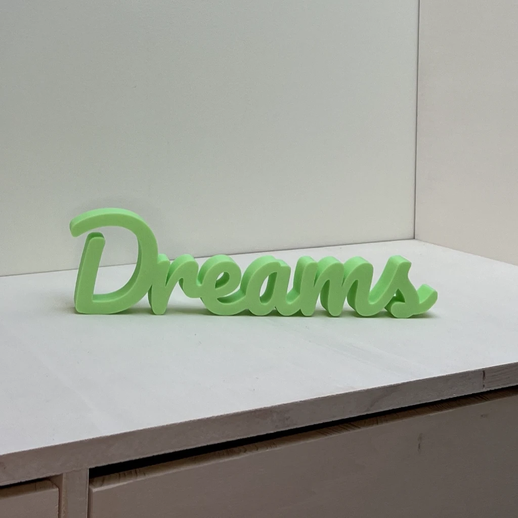 Dreams - Mot décoratif à poser — Mot décoratif à poser