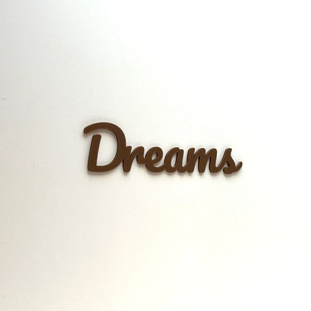 Dreams - Décoration murale — Mot décoratif mural