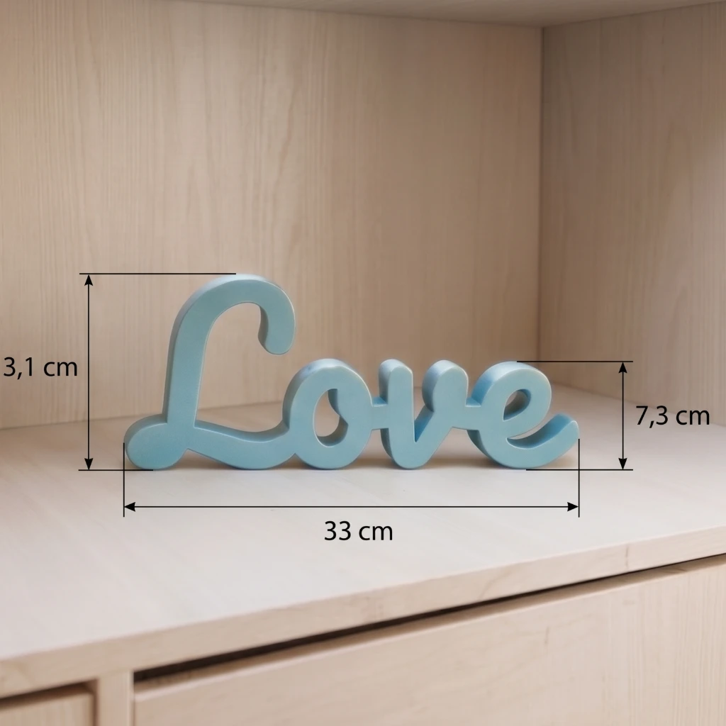 Love - Mot à poser — Mot décoratif à poser (3)