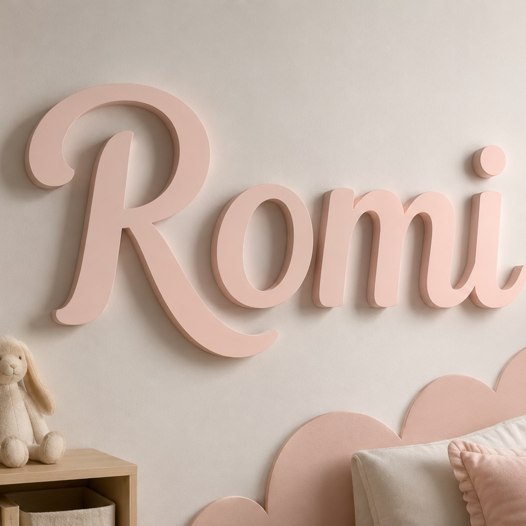 Prénom mural Romi